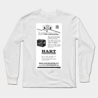 Hart Accumulator Co. - Starter Batteries - 1927 Vintage Advert Long Sleeve T-Shirt